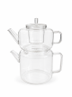 قوری وکتری شیشه ای2600ML